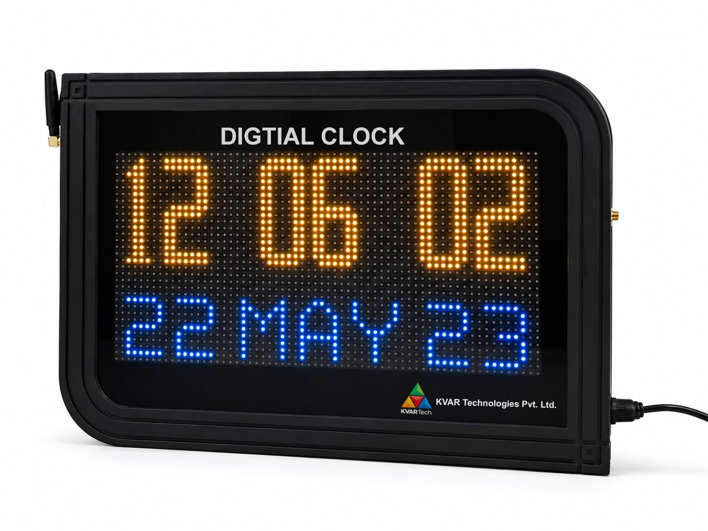 Digital clock display