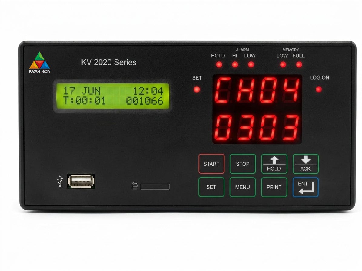 KVAR data logger used for cathodic-protection monitoring, supplied with a synchronised interruptor / timer