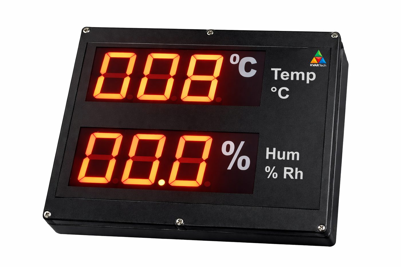 KVAR temperature and humidity display board