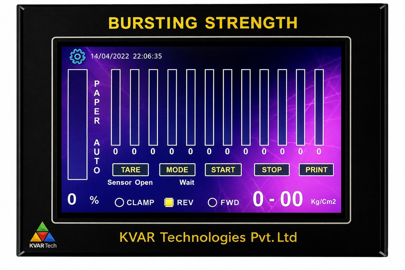 KVAR Bursting Strength Tester